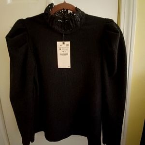 Zara long sleeve New with tag blouse